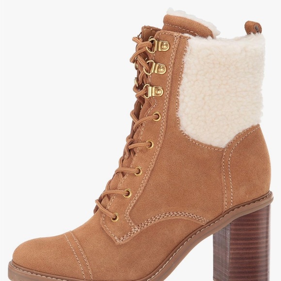 ❤️NINE WEST Brand New Shearling Booties - Picture 6 of 6